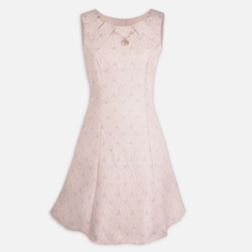 Nwot Walt Disney World 50th Anniversary Cinderella Castle Pink Dress